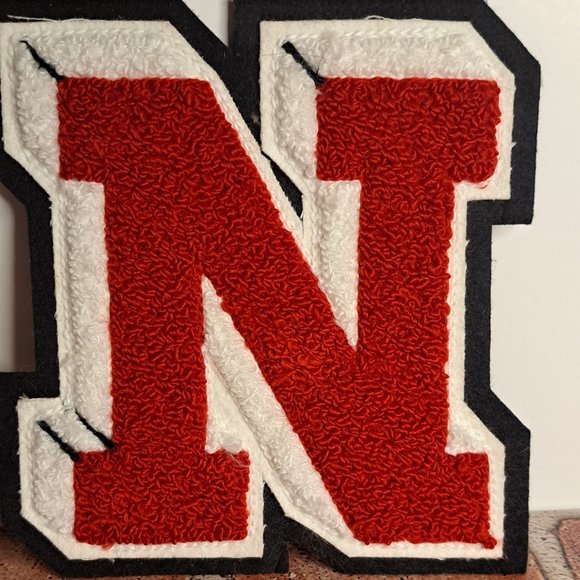 Other - Nebraska Cornhuskers Letterman Embroidered  Patch
